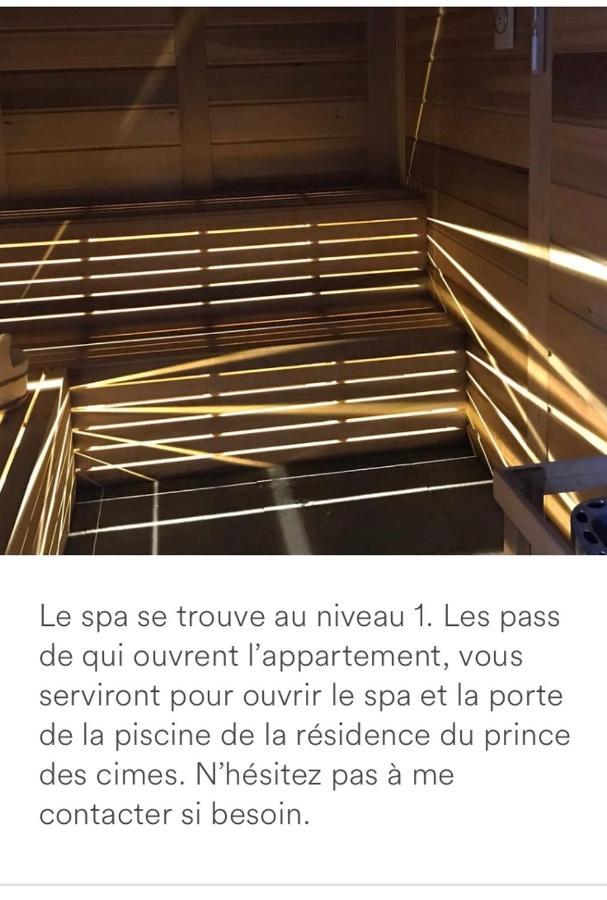 Le Refuge Du Montagnard, Arc 1950, Skis Aux Pieds, Spa Les Arcs  المظهر الخارجي الصورة