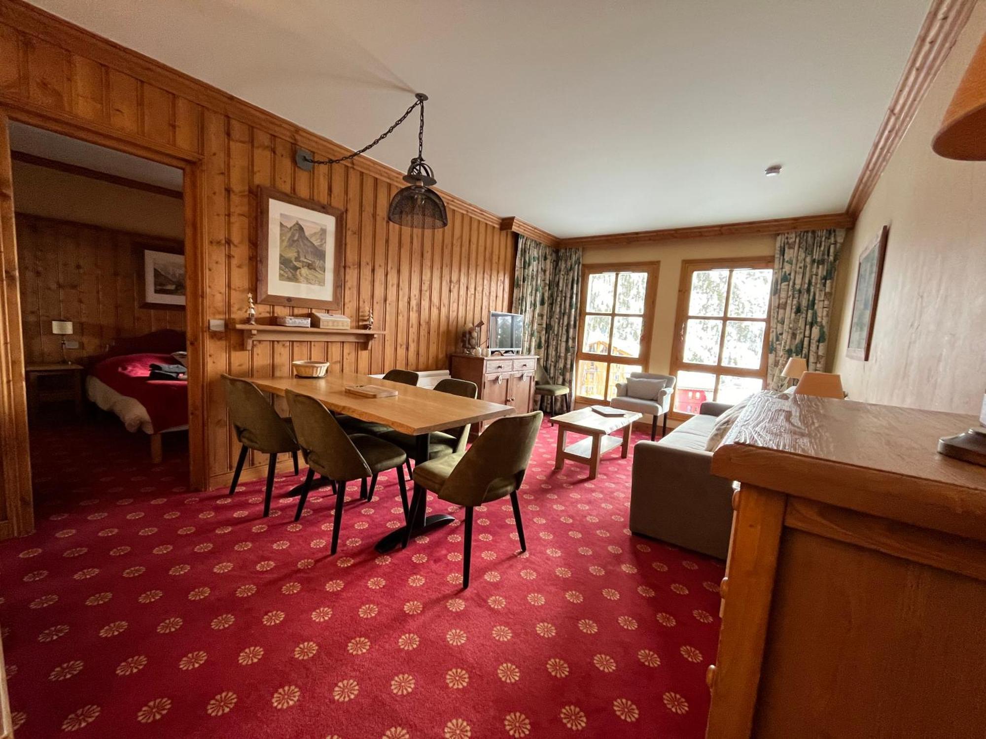 Le Refuge Du Montagnard, Arc 1950, Skis Aux Pieds, Spa Les Arcs  المظهر الخارجي الصورة