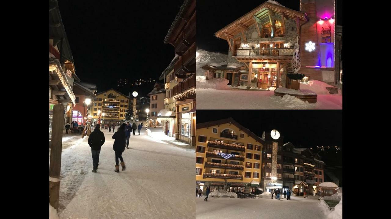 Le Refuge Du Montagnard, Arc 1950, Skis Aux Pieds, Spa Les Arcs  المظهر الخارجي الصورة